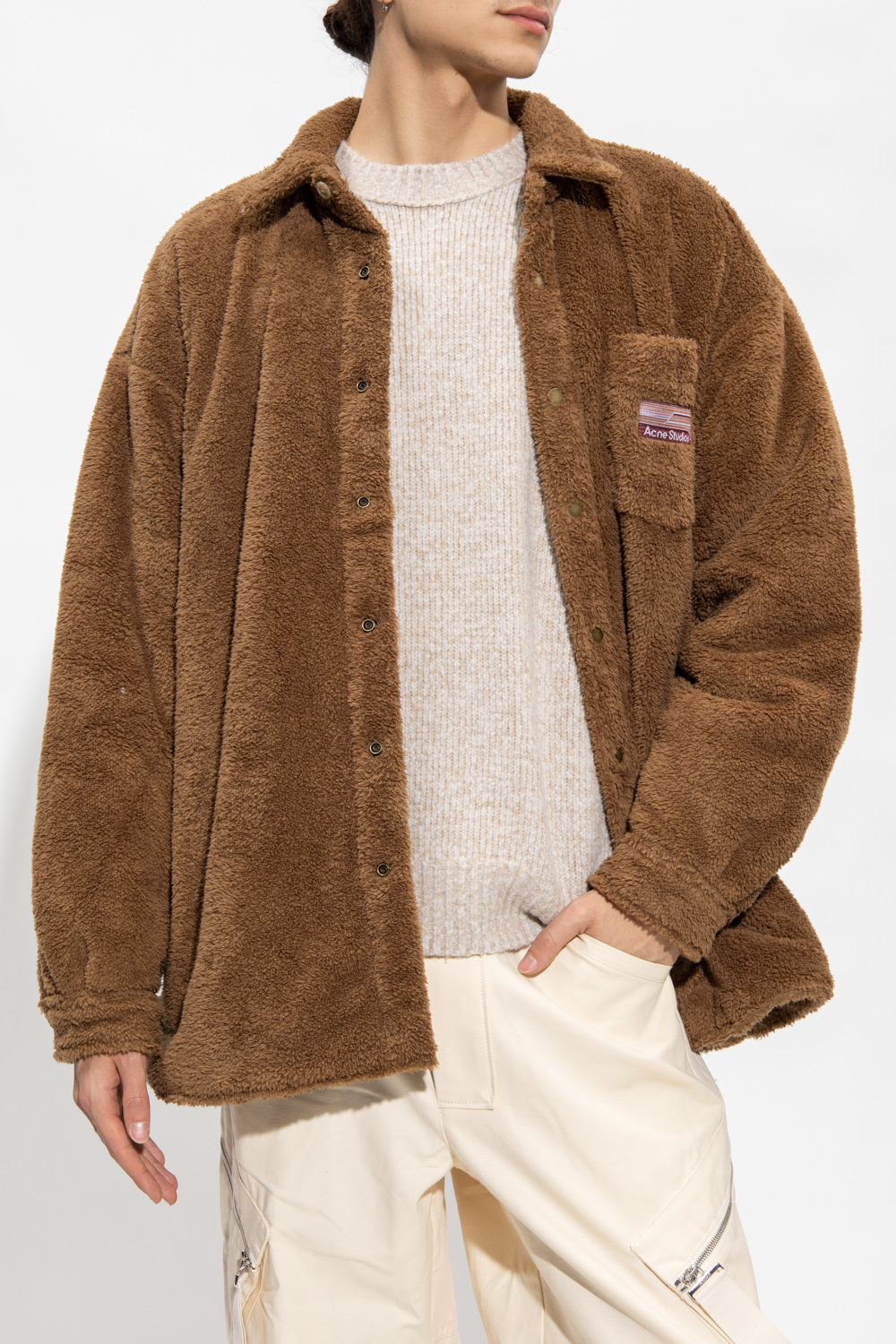 Acne on sale teddy jacket